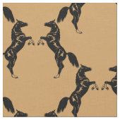 Tissu Chevaux de danse (Fermer)
