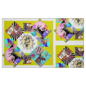 Tissu chevaux de style comique (Fat Quarter)