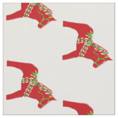 Tissu Chevaux Red Dala (Fermer)
