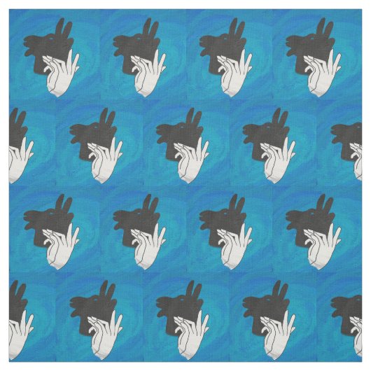Tissu Chèvre Billy Ombre sur Bleu (Échantillon)