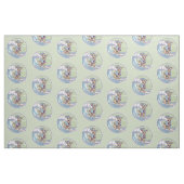 Tissu Chèvre de dessin sur une planche de surf (Fat Quarter)