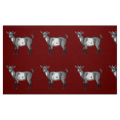 Tissu Chèvre tachetée gris mou (Fat Quarter)