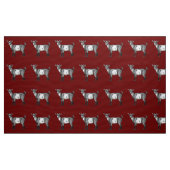 Tissu Chèvre tachetée gris mou (Yard)