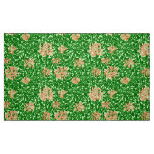 Tissu Chèvrefeuille, pêche et vert de William Morris (Fat Quarter)