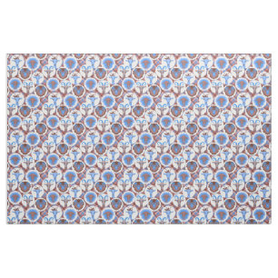 Tissu Chèvres Hipster bleues et Brown - GetYerGoat™
