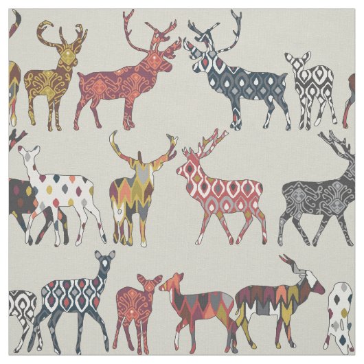 Tissu chevreuil d'avoine (Échantillon)