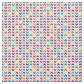 Tissu Chevron aztèque coloré (Échantillon)