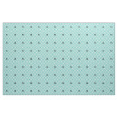 Tissu Chevron bleu avec monogramme (Yard)
