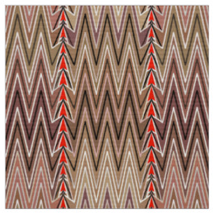 Tissu Chevron Damask, Taupe Tan et Beige