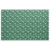 Tissu Chevron de volley-ball vert (Fat Quarter)