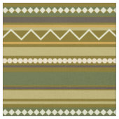 Tissu Chevron géométrique et rayures vert (Fermer)
