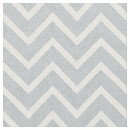 Tissu Chevron gris et blanc simple classique (Fermer)