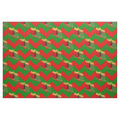 Tissu chevron kwanzaa xmas (Fat Quarter)