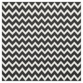 Tissu Chevron moderne noir et blanc (Échantillon)