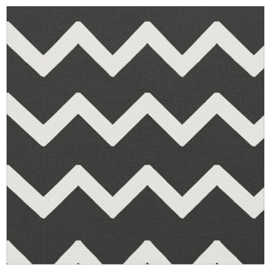 Tissu Chevron noir blanc (Fermer)