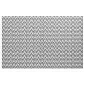 Tissu Chevron noir blanc et blanc (Yard)