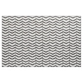 Tissu Chevron noir blanc et blanc (Fat Quarter)