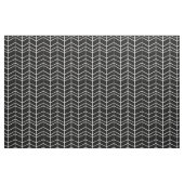 Tissu Chevron noir et blanc (Yard)