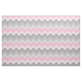 Tissu Chevron Ombre rose Grey (Fat Quarter)