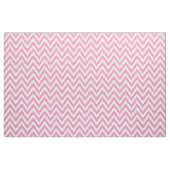 Tissu Chevron rose moderne grande échelle (Yard)