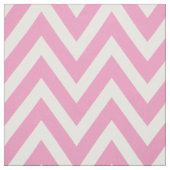 Tissu Chevron rose moderne grande échelle (Échantillon)