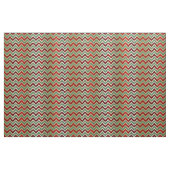 Tissu Chevron rouge rouge or Noël (Fat Quarter)