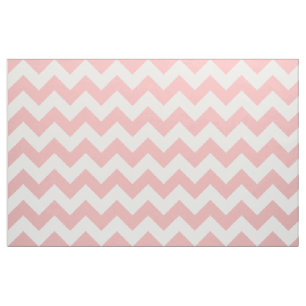 Tissu Chevron Zigzag en poudre rose