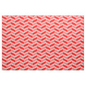 Tissu Chevrons à pas - Rouge (Yard)