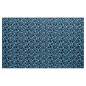 Tissu Chevrons atomiques - Bleu (Yard)