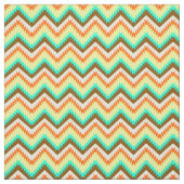 Tissu Chevrons colorés Zig Zag (Échantillon)