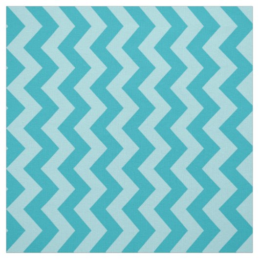 Tissu Chevrons d'humeurs marocaines Turquoise (Échantillon)