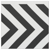 Tissu Chevrons noirs et blancs et diamants géométriques (fermé)
