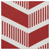 Tissu Chevrons Steven - Ruby Red (Détail)