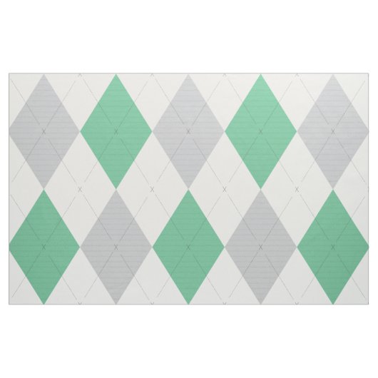 Tissu Chex vert (Fat Quarter)