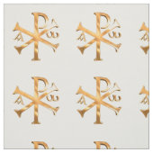 Tissu Chi-Rho d'or (Échantillon)