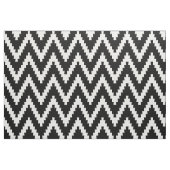 Tissu Chic Chevron Motif noir blanc couture (Yard)