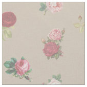 Tissu Chic Fleurs de Roses au Yard (Fermer)