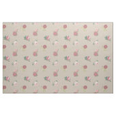 Tissu Chic Fleurs de Roses au Yard (Fat Quarter)