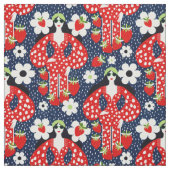 Tissu Chic fraise (Échantillon)