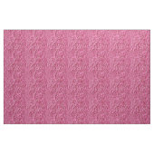 Tissu Chic hot pink tooled leather floral (Fat Quarter)