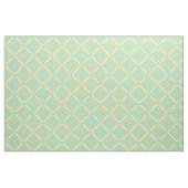Tissu Chic jaune menthe grec clé motifs géométriques (Fat Quarter)