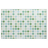 Tissu Chic monogramme vert pois motif (Fat Quarter)