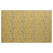 Tissu Chic or noir blanc cheetah motif d'impression (Yard)