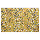 Tissu Chic or noir blanc cheetah motif d'impression (Fat Quarter)