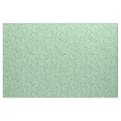 Tissu Chic vert foncé et Shamrocks blancs sur vert pâle (Fat Quarter)