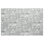 Tissu Chicago toile perle gris foncé (Fat Quarter)
