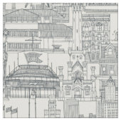 Tissu Chicago toile perle gris foncé (Fermer)