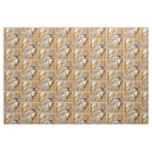 Tissu Chickadee au plafond noir - Photo originale (Fat Quarter)