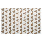 Tissu chien Brown (Yard)