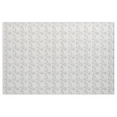 Tissu Chien - Chien noir et blanc, conception de chiens, (Yard)